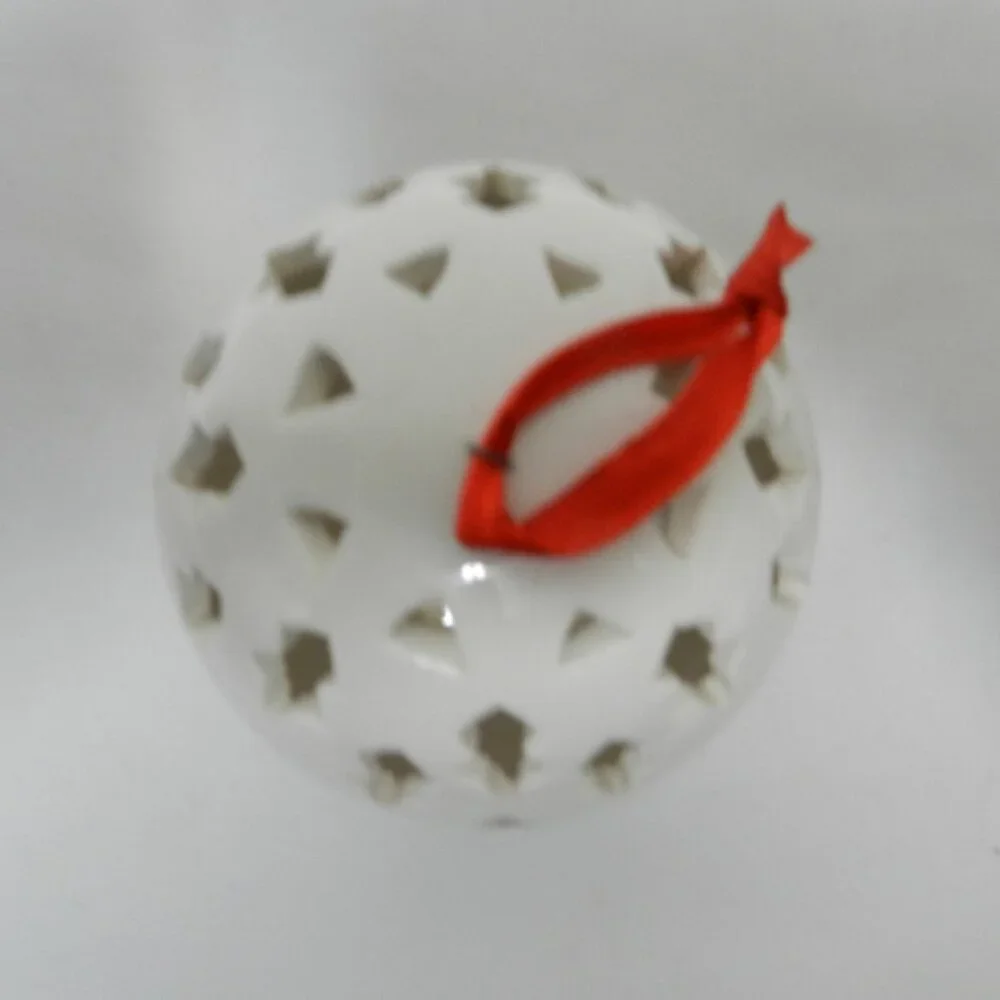 Spode Christmas Vintage Tree Pomander Potpourri Holder Ball Ornament Holidays